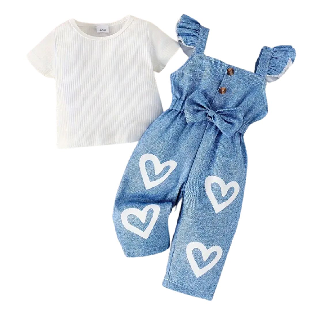 Conjunto de dos piezas para niñas